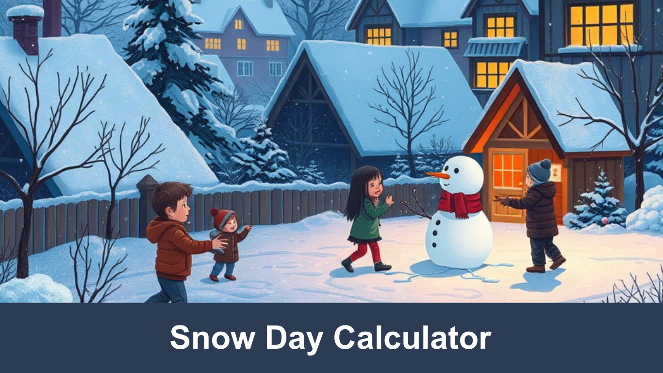 snow day calculator